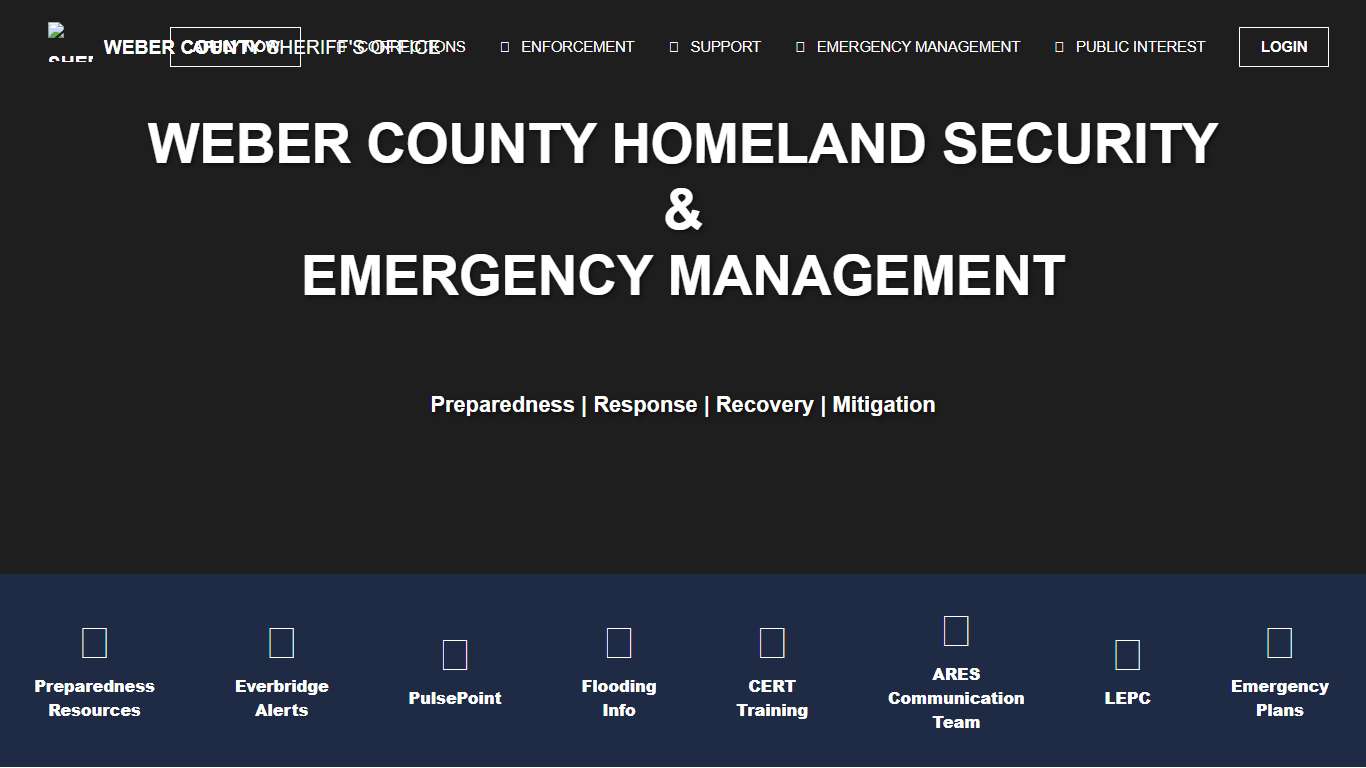 Weber County Homeland